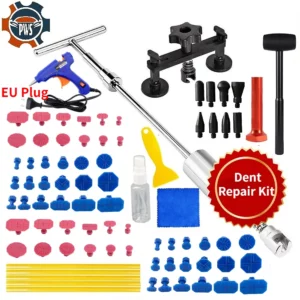 Kit Extractor Abolladuras Coche. Sacabollos Coche Ventosa Kit Sin Pintar